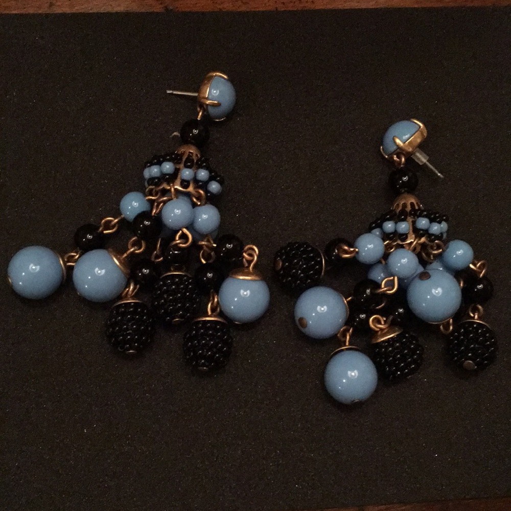 J. Crew plastic tassel earrings
